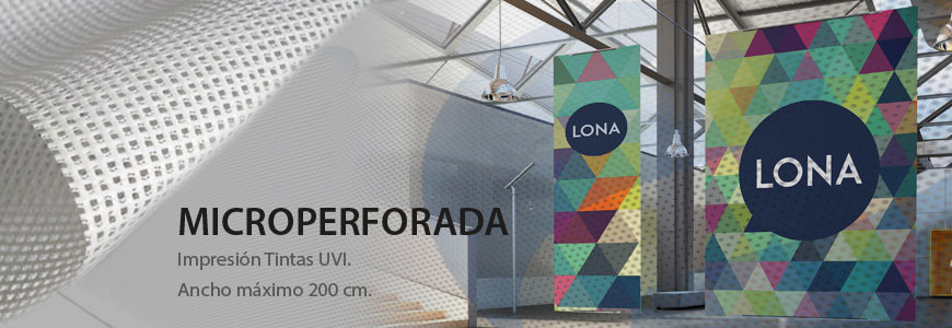 Lona Microperforada