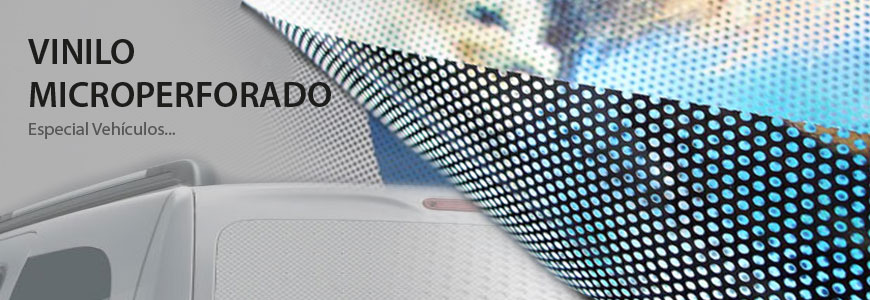 Vinilo Microperforado